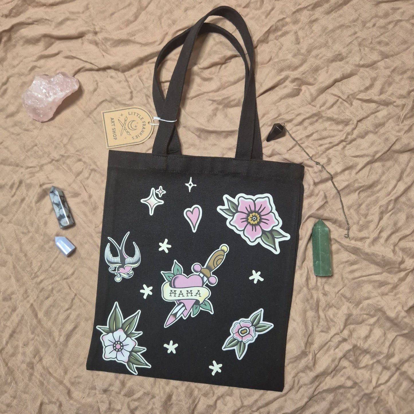 Sticker Tattoo Tote 109