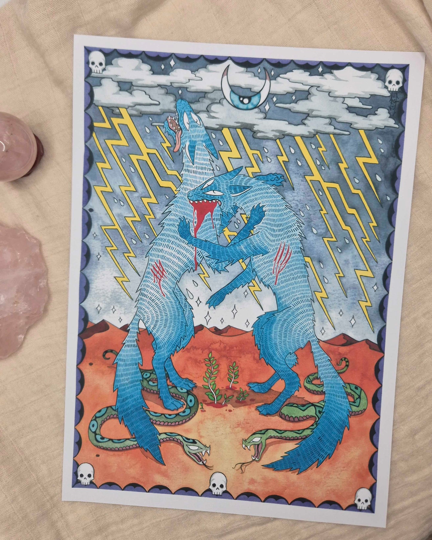 Unintended - Art Print by OsidaxInk