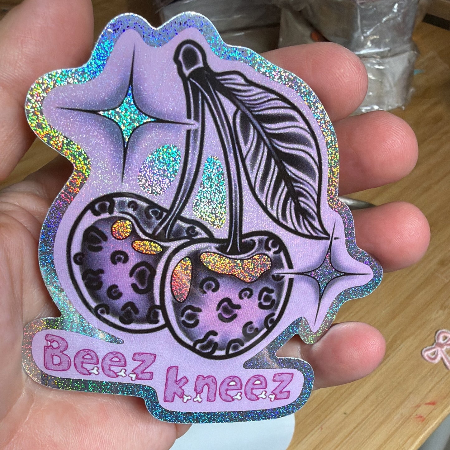 Holo Cherries by Beez Kneez