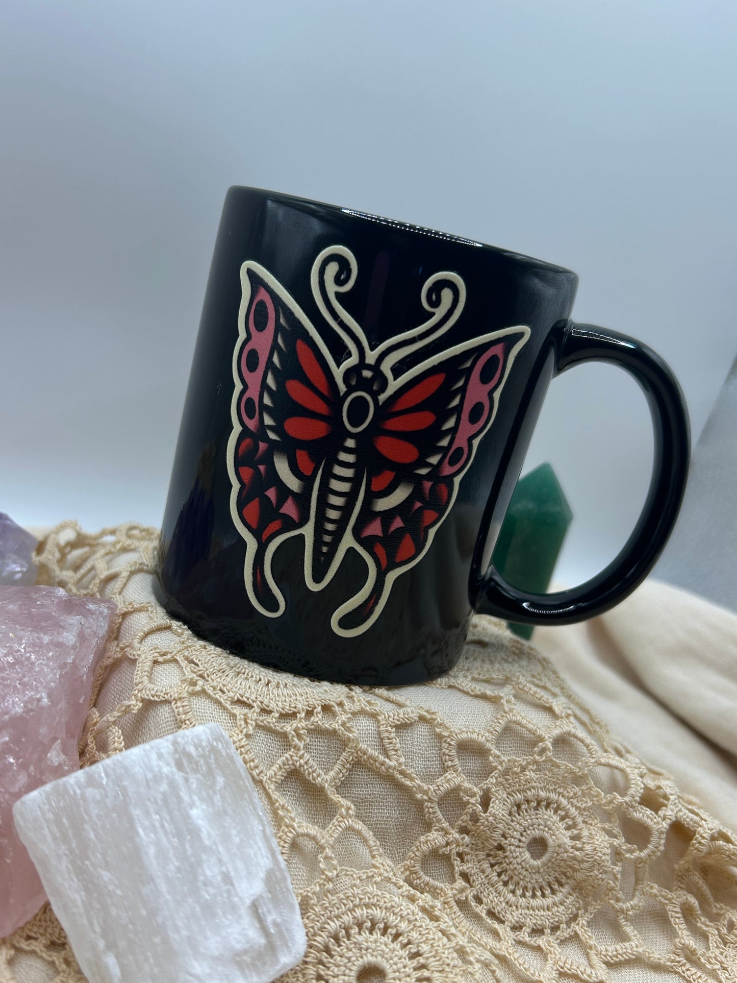 Trad Butterfly Mug
