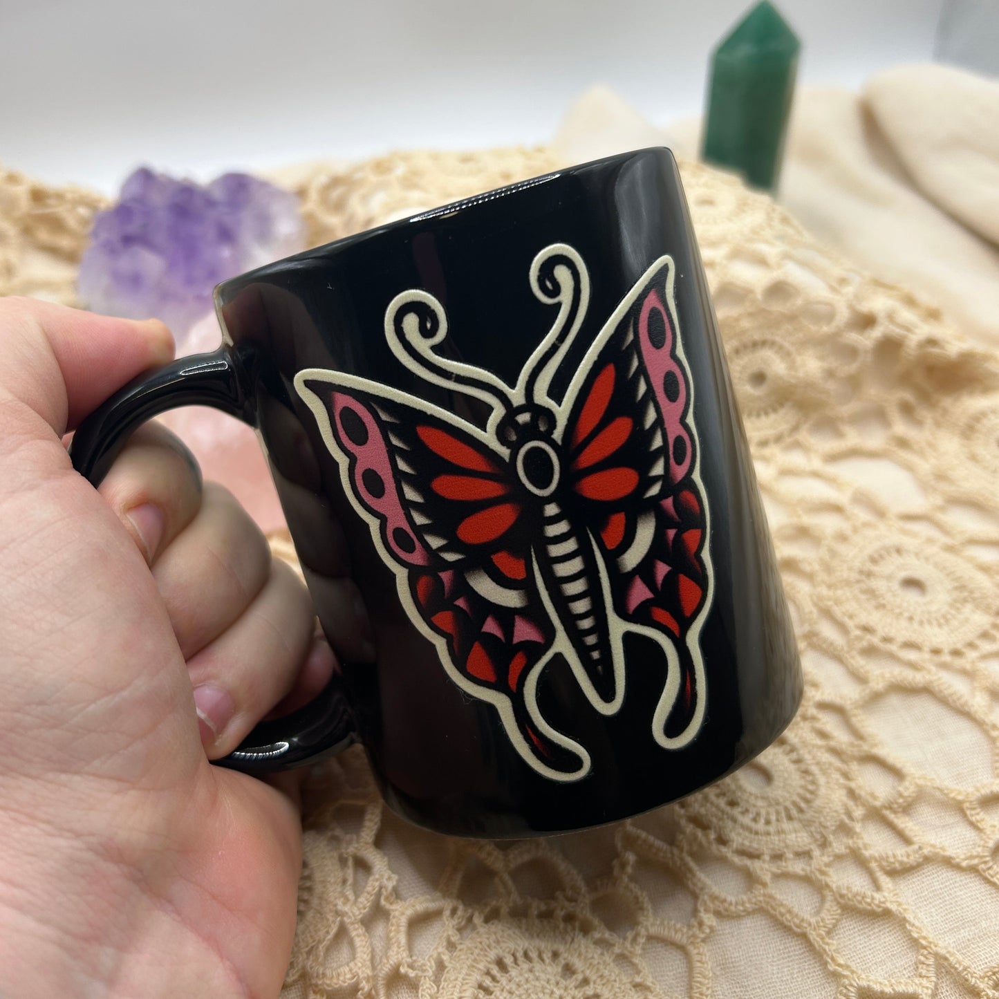 Trad Butterfly Mug