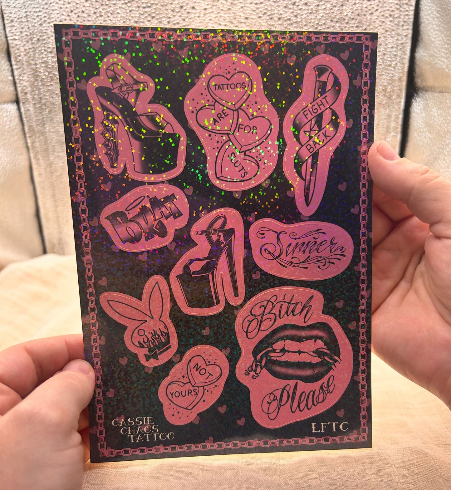 Bratz Sticker Sheet by Cassie Chaos Tattoo