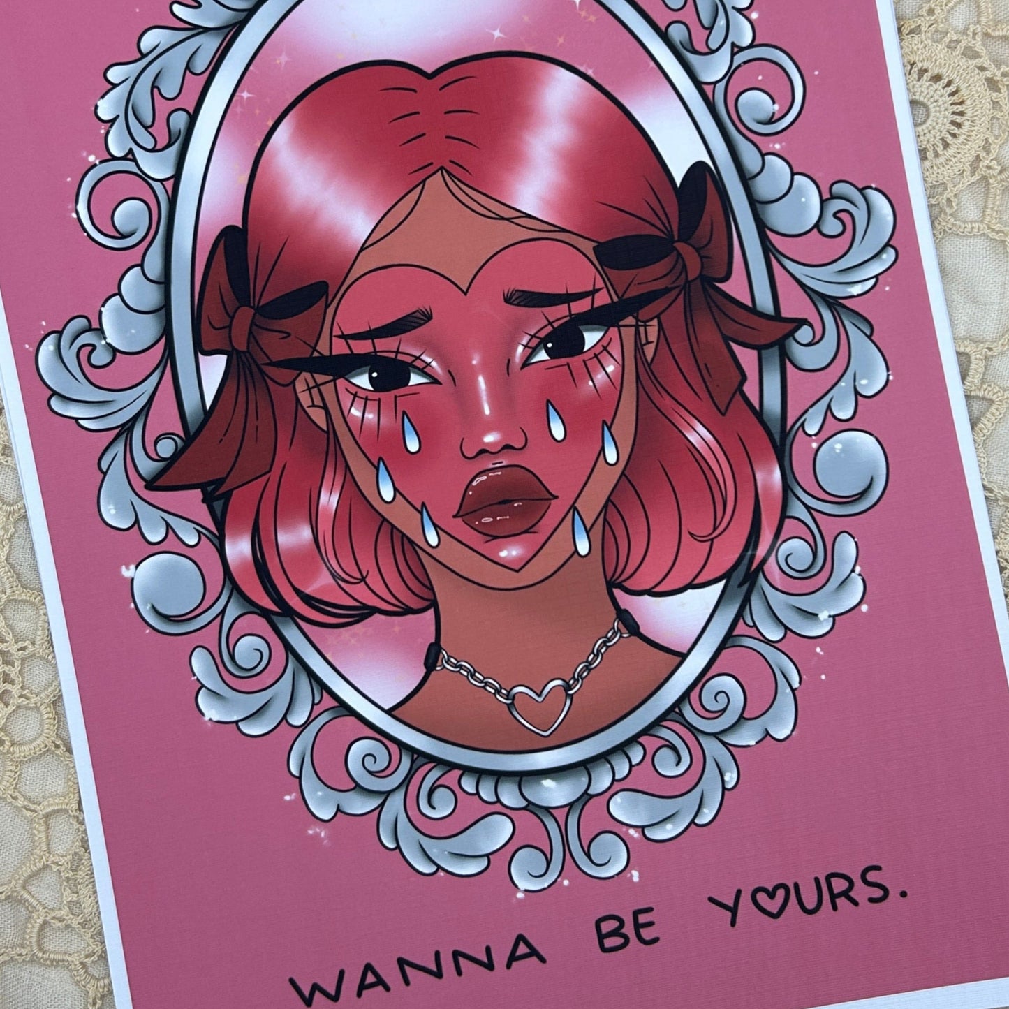 Wanna Be Yours - Art Print by TattuBunny