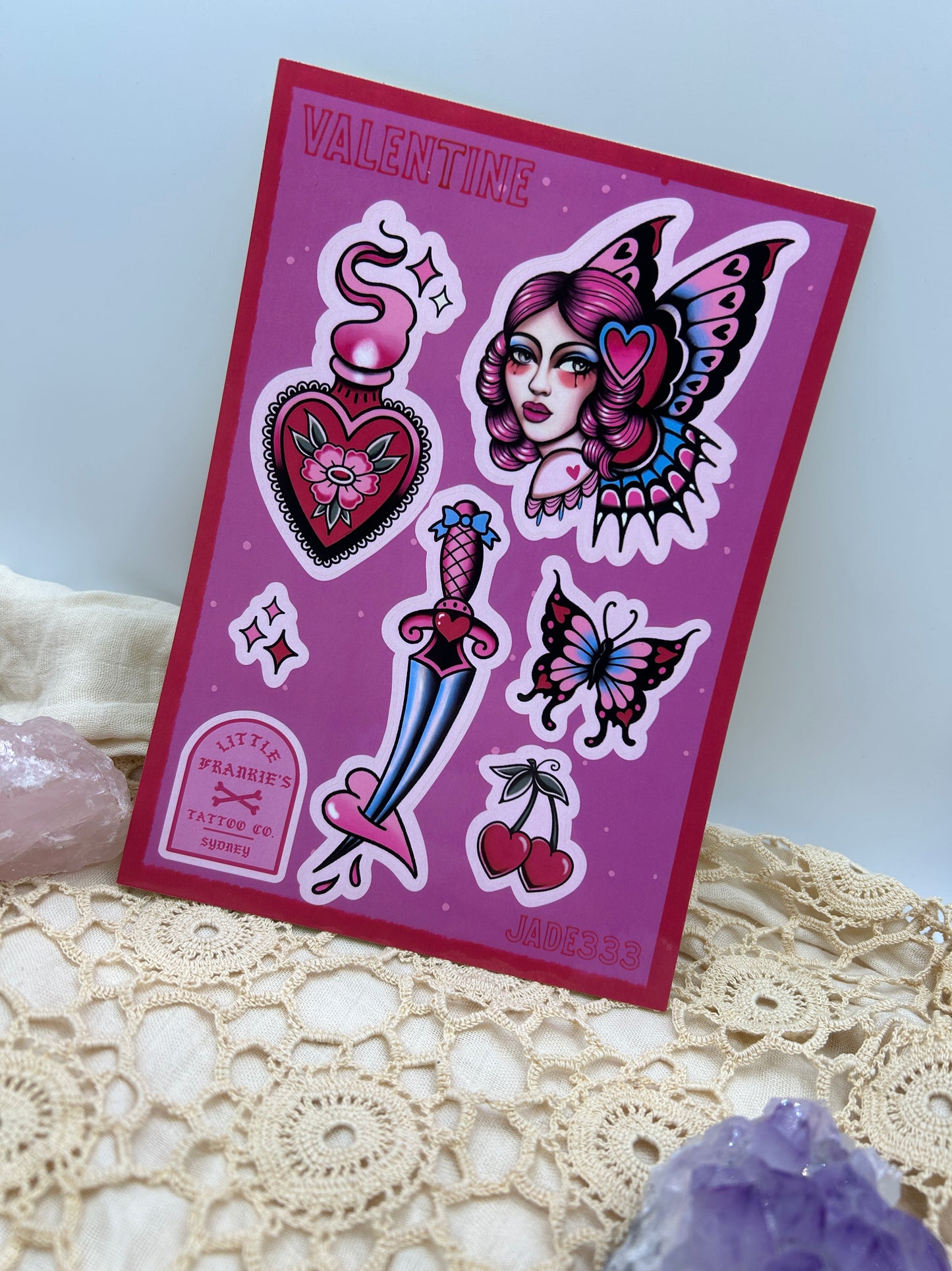 Valentine Sticker Sheet