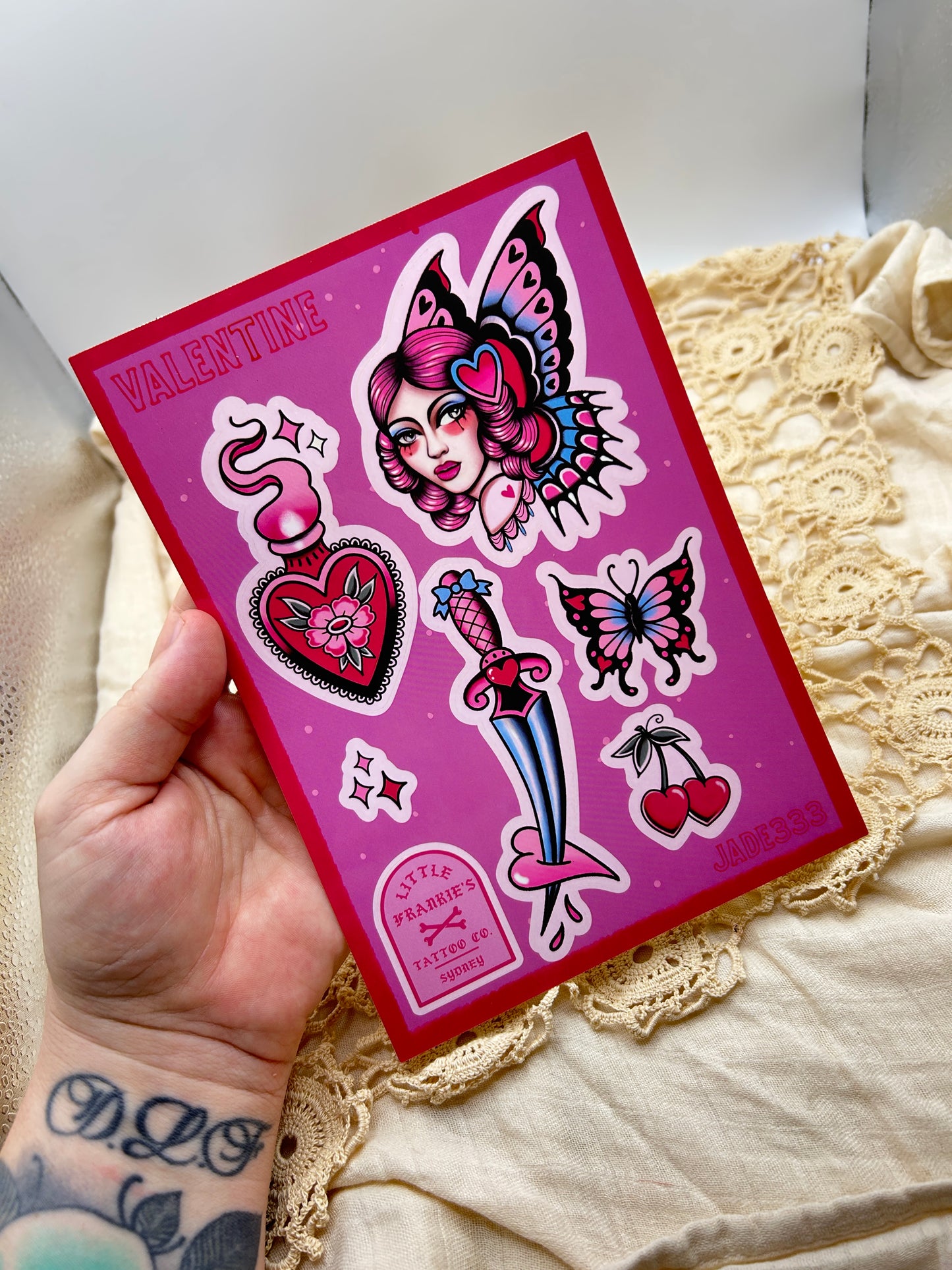 Valentine Sticker Sheet