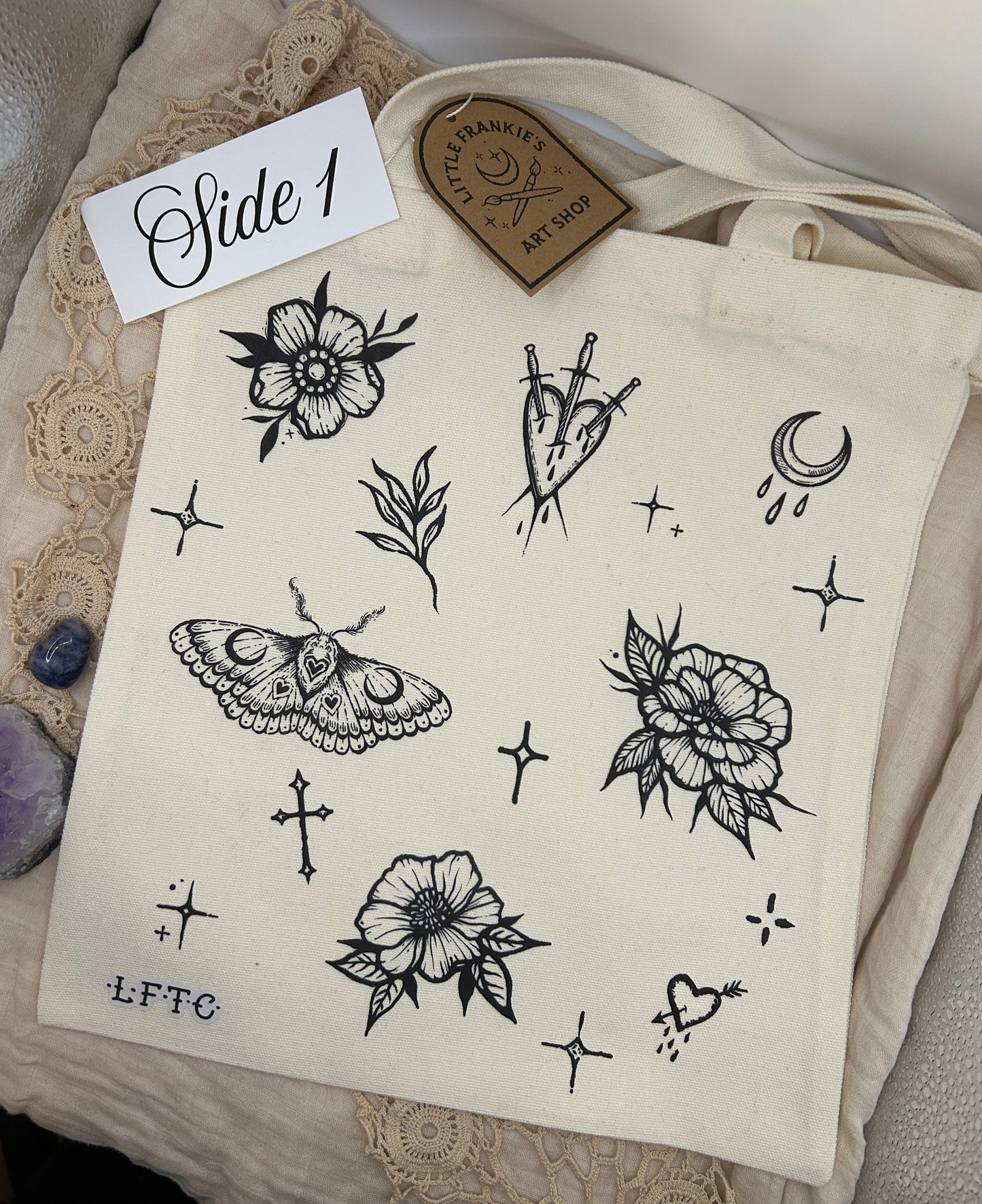 Sticker Tattoo Tote 101