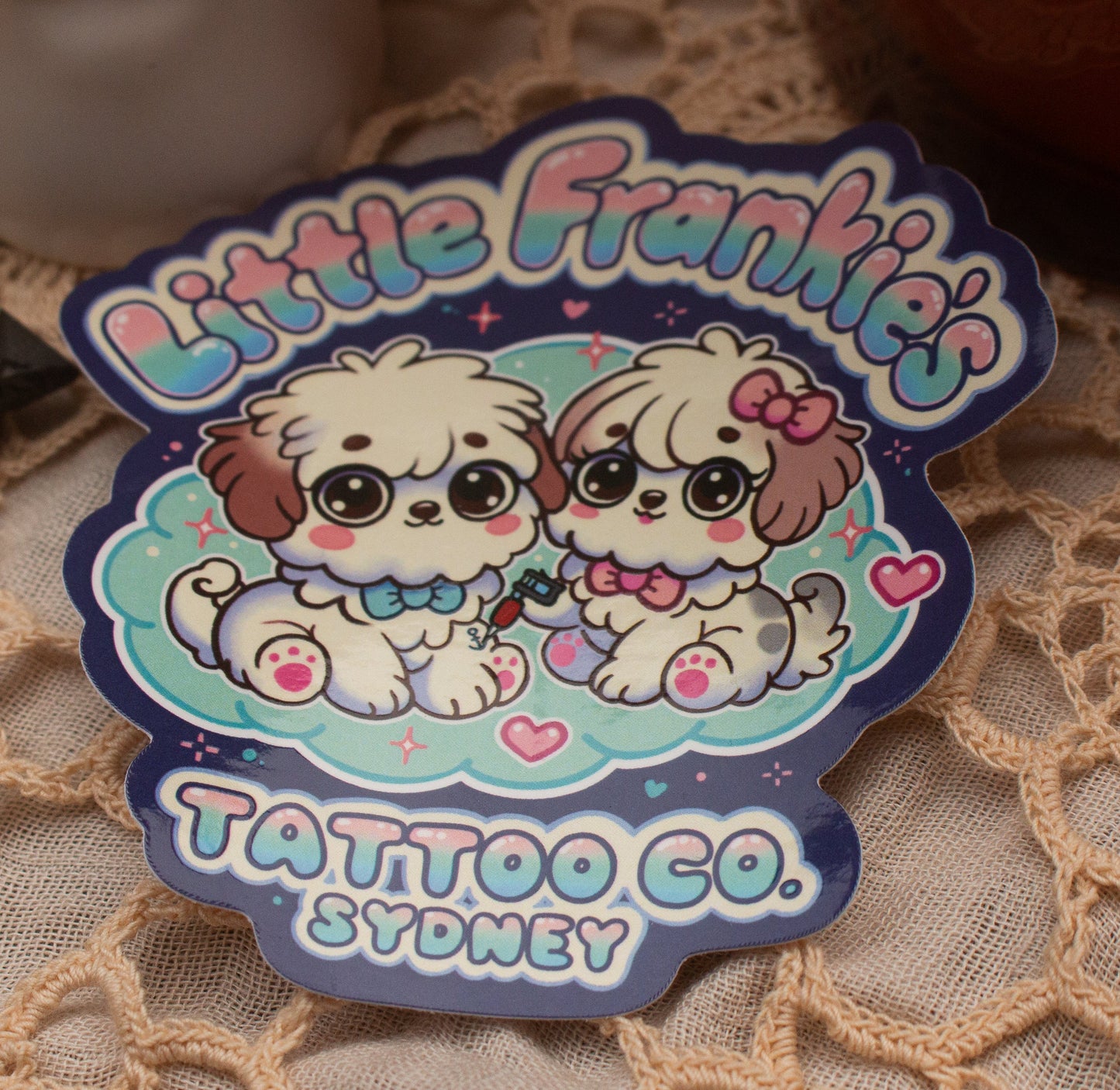 Kawaii Floofs Sticker