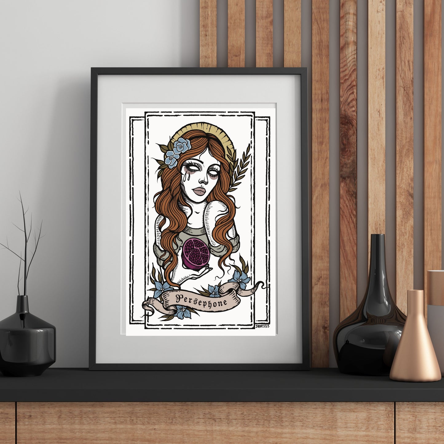 Persephone - Art Print by Jade333