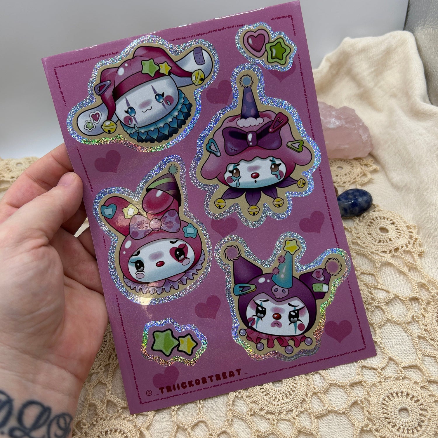 2 for $12.00 Sticker Sheets