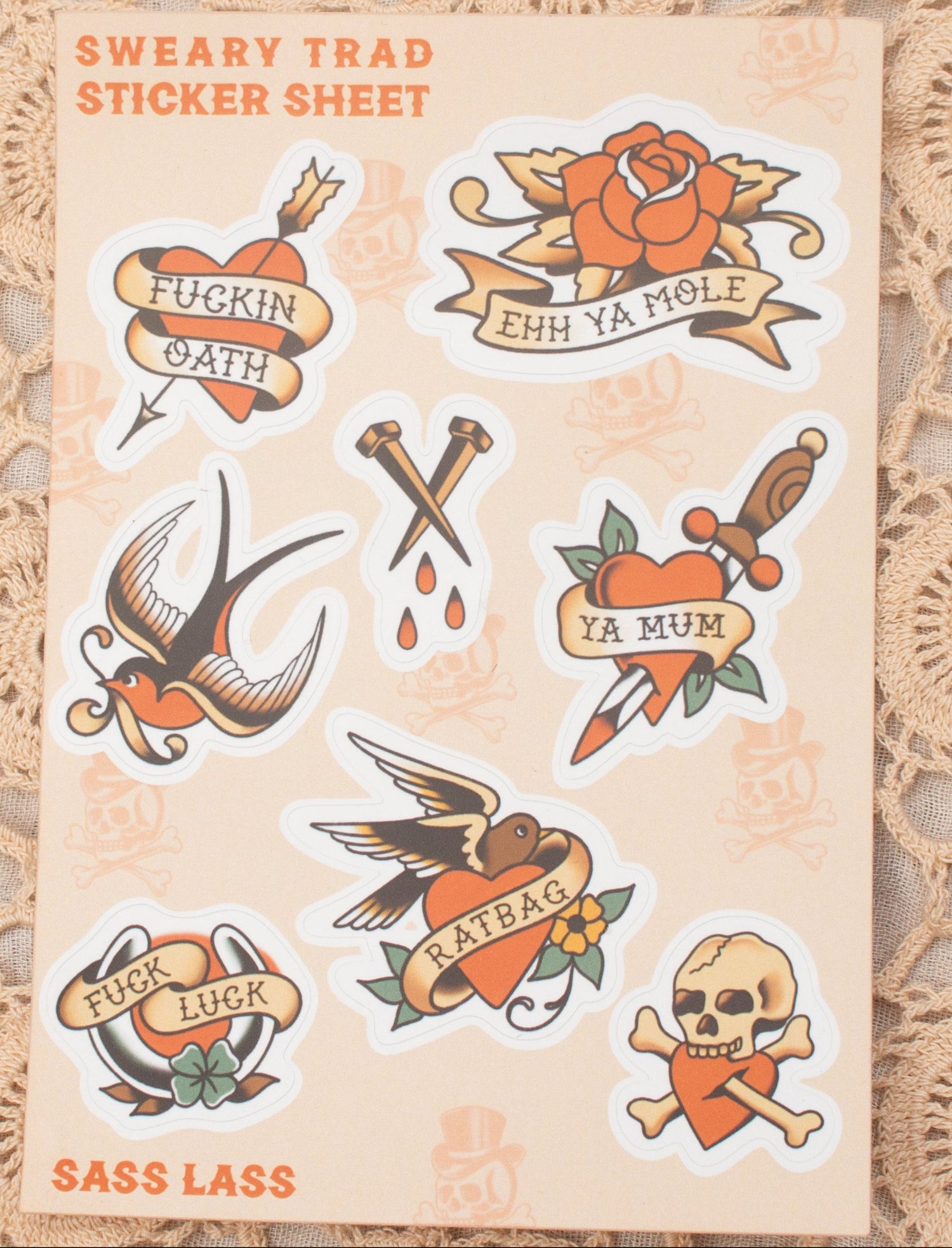 Sass Lass Stickers