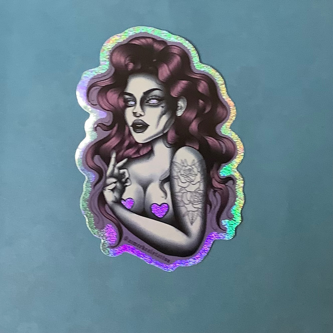 Sparkly Heart Eyes by Aimee