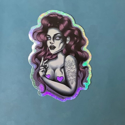 Sparkly Heart Eyes by Aimee