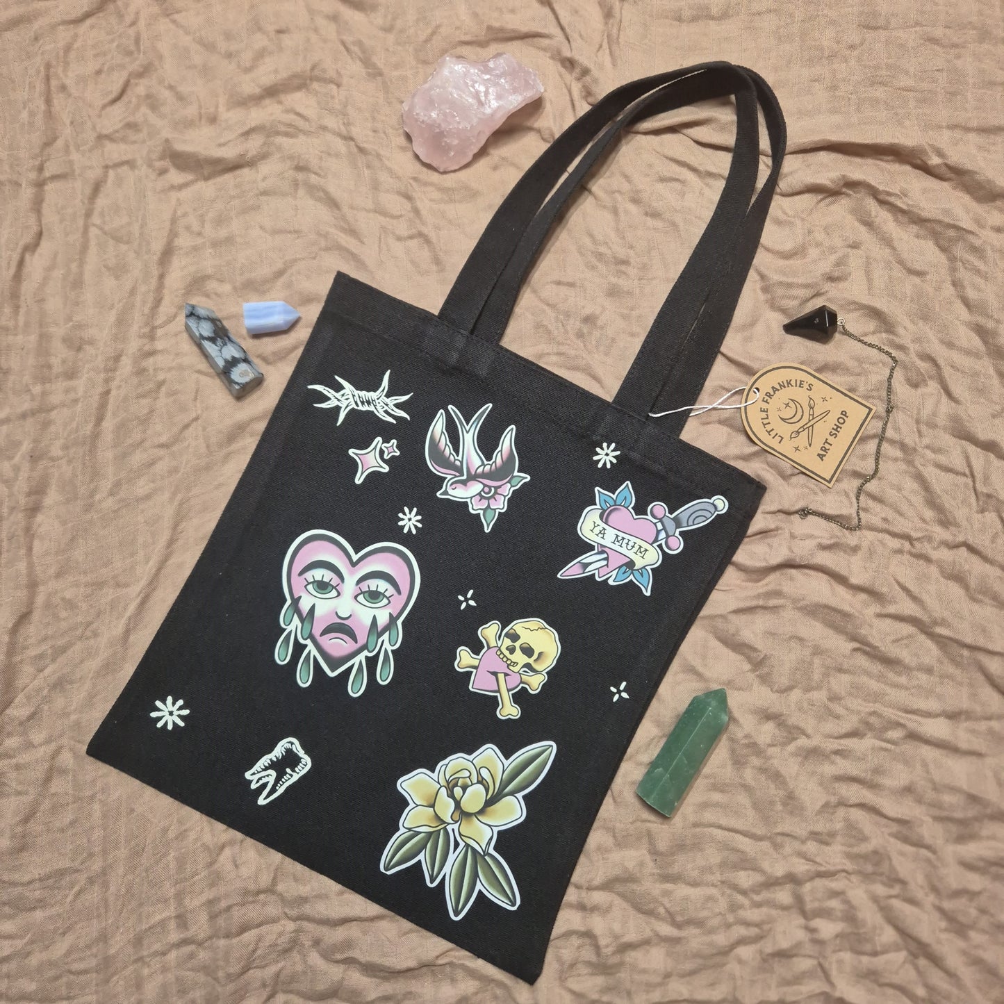 Sticker Tattoo Tote 107