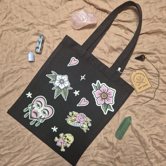 Sticker Tattoo Tote 109