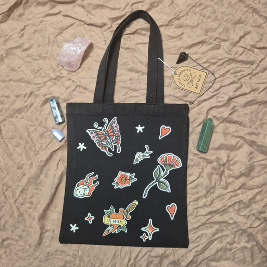 Sticker Tattoo Tote 111