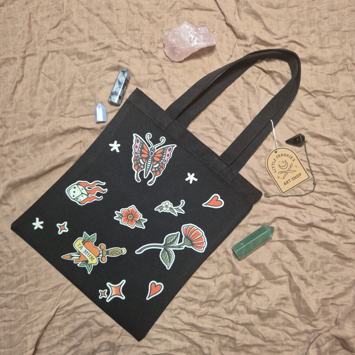 Sticker Tattoo Tote 111