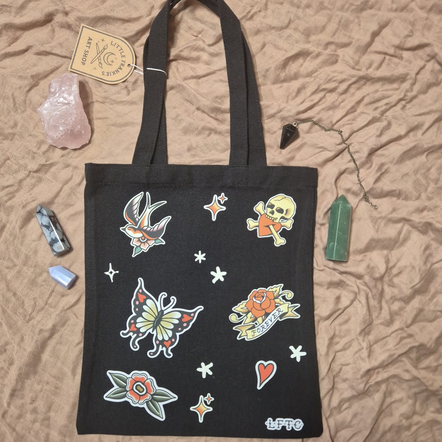 Sticker Tattoo Tote 111