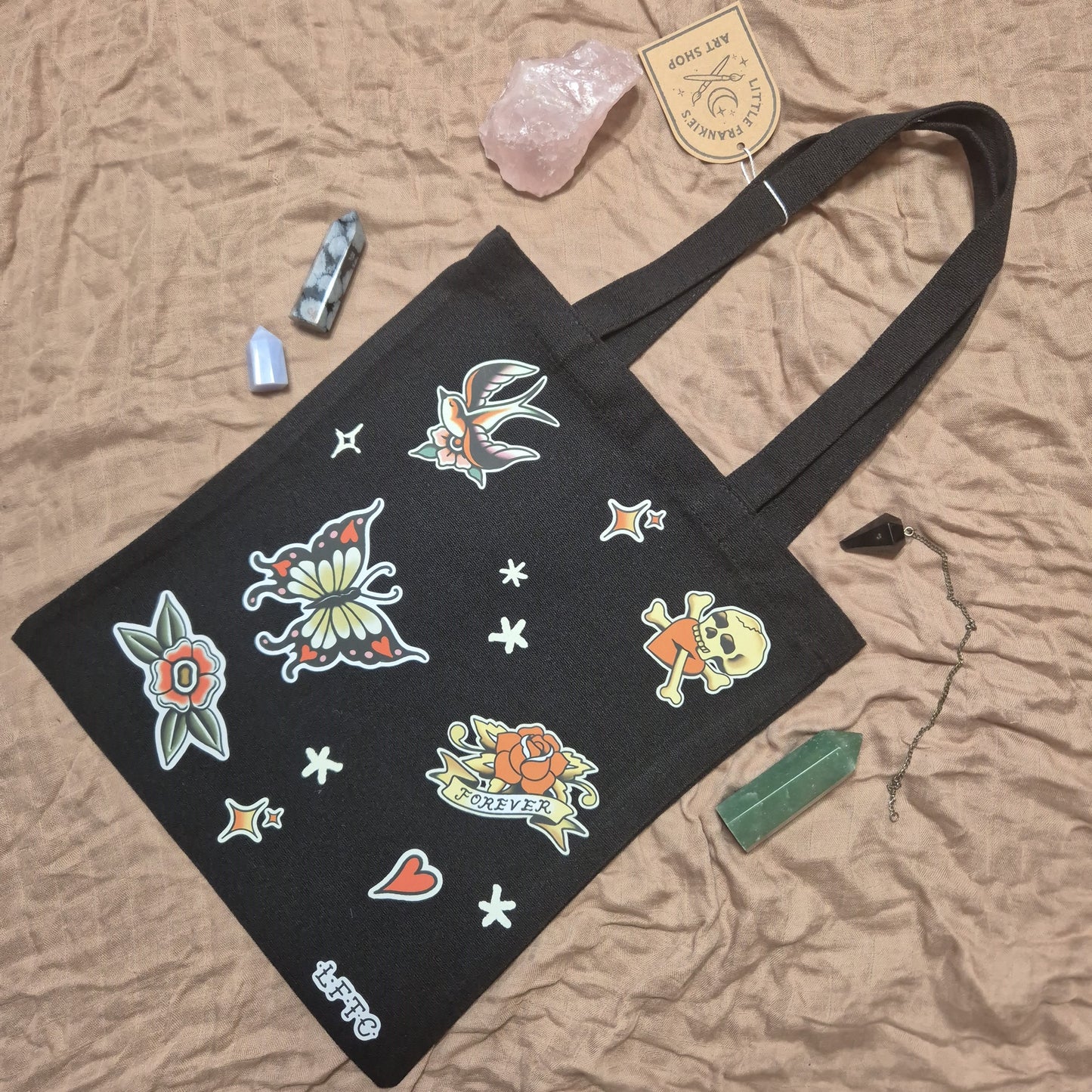 Sticker Tattoo Tote 111