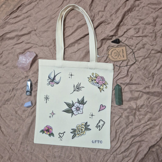 Sticker Tattoo Tote 113