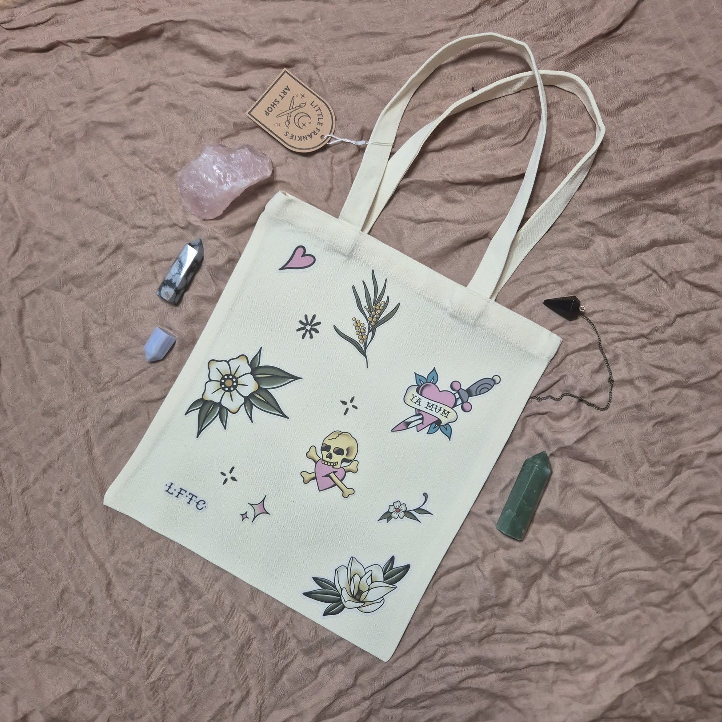 Sticker Tattoo Tote 113