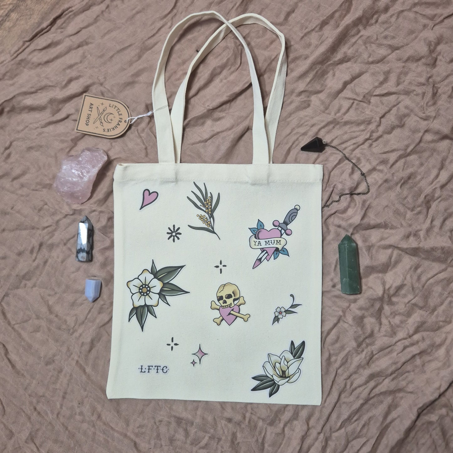 Sticker Tattoo Tote 113