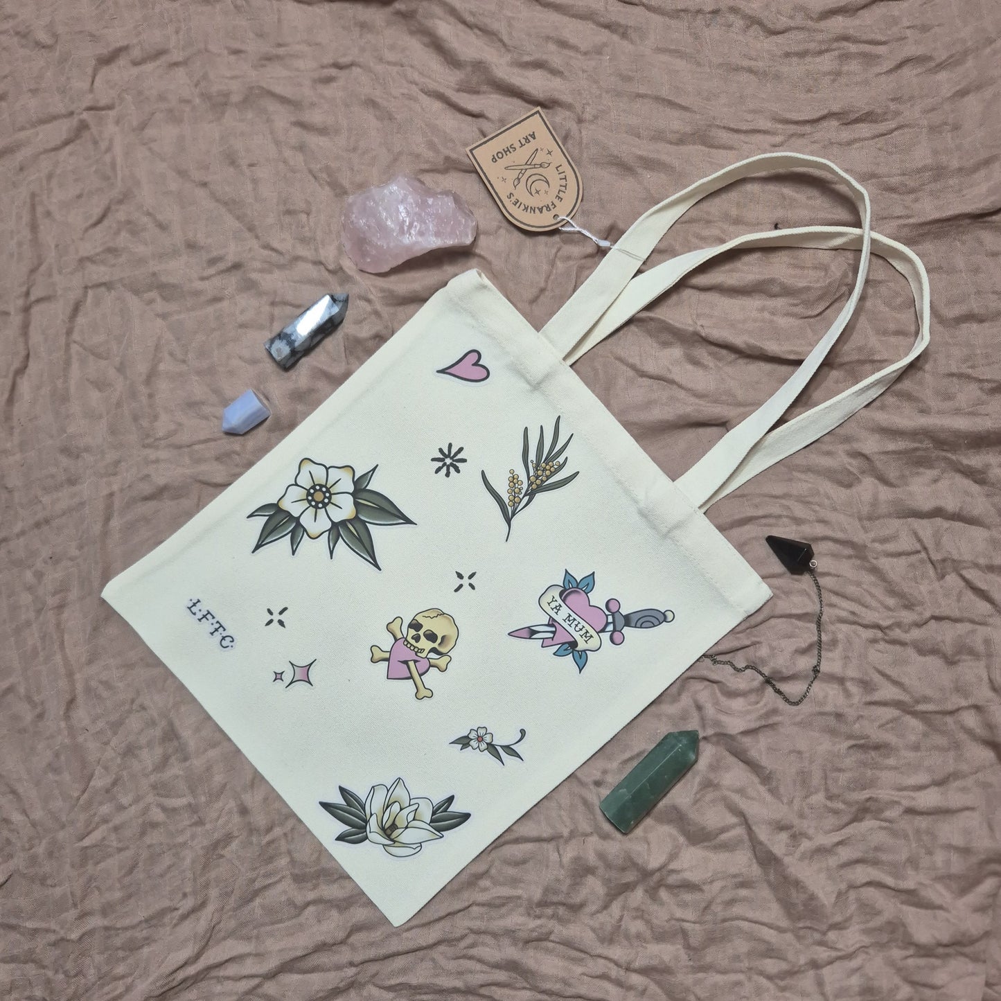 Sticker Tattoo Tote 113