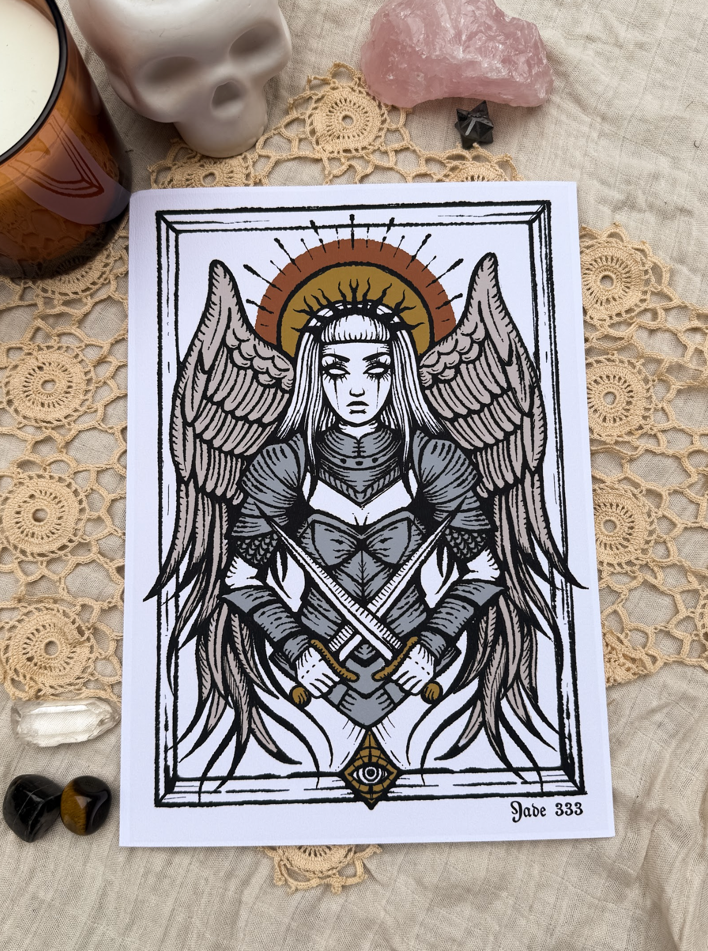 Joan A5 print by Jade333