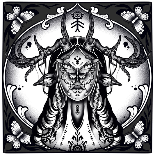 Fae Lass - Art Print by Hannah Ink