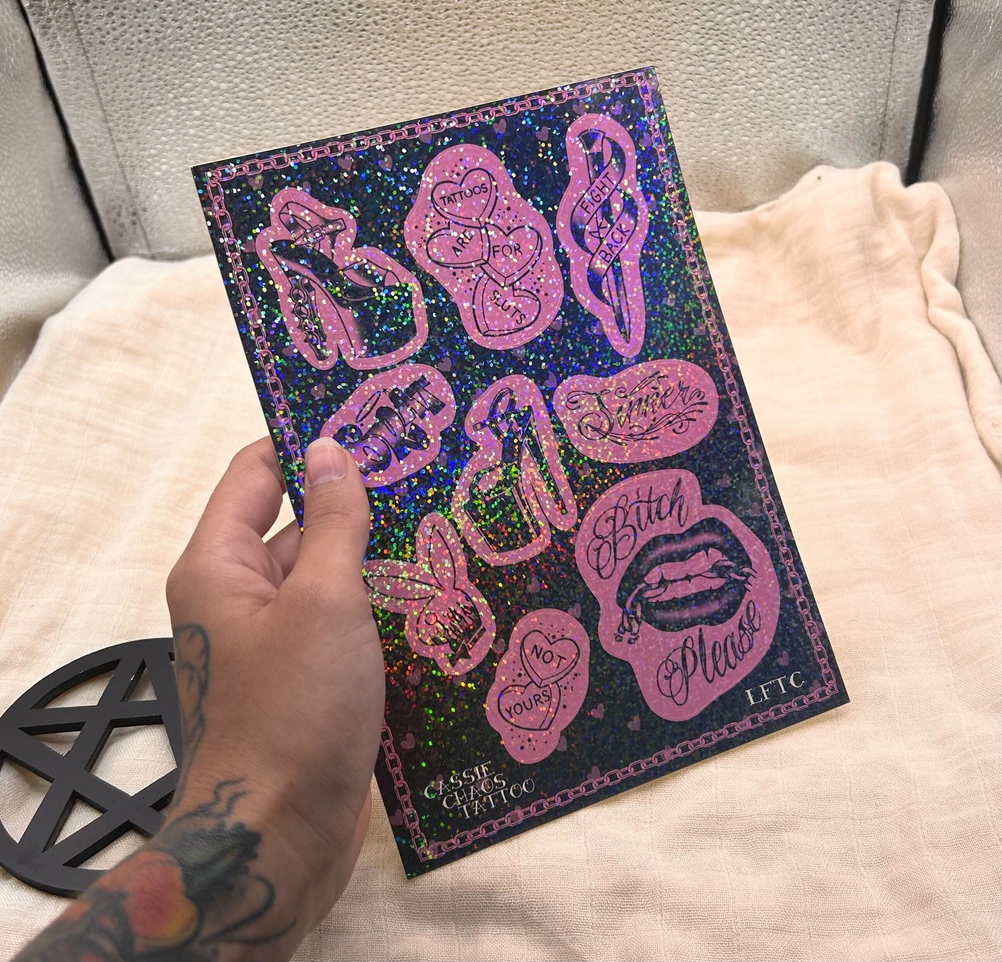 Bratz Sticker Sheet by Cassie Chaos Tattoo