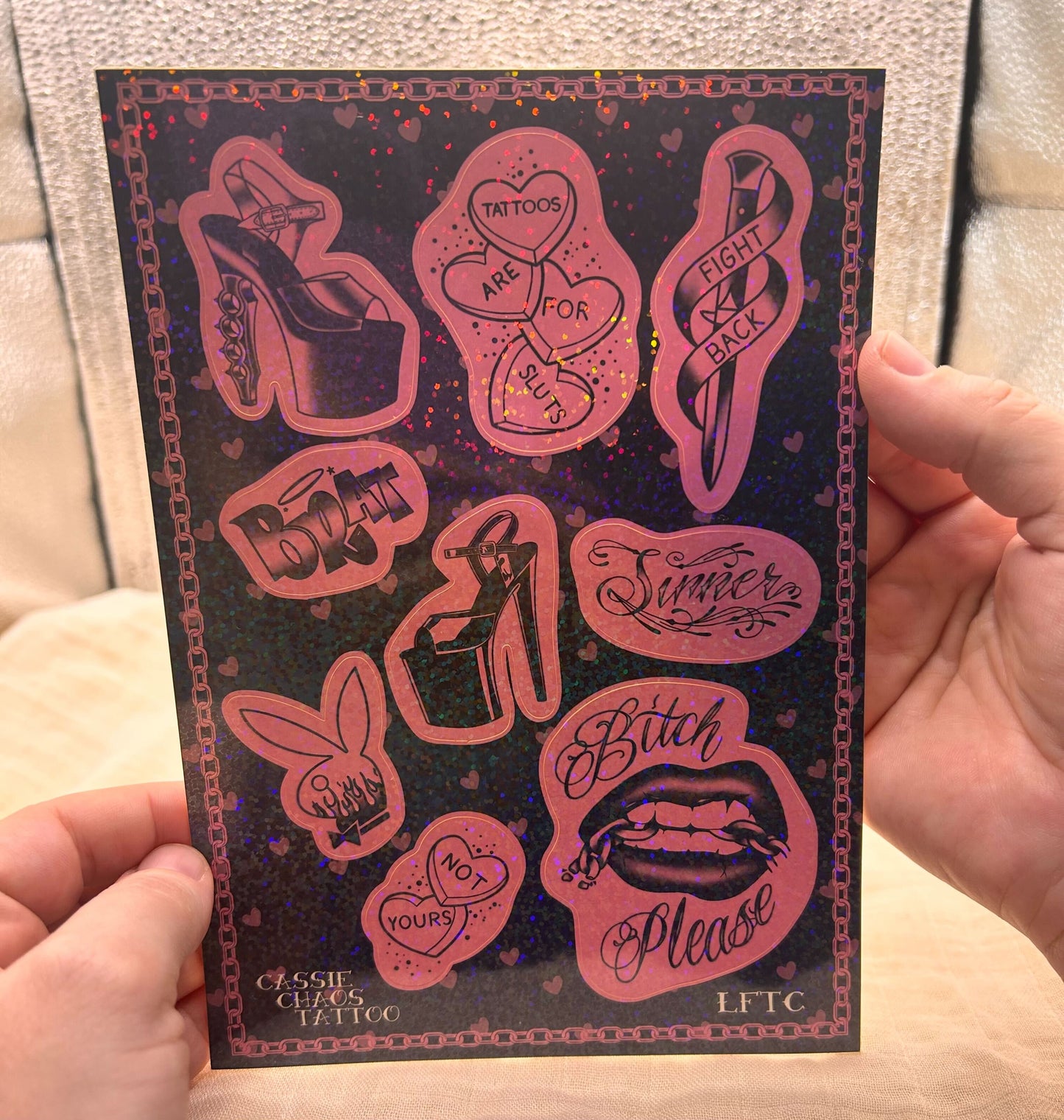 Bratz Sticker Sheet by Cassie Chaos Tattoo