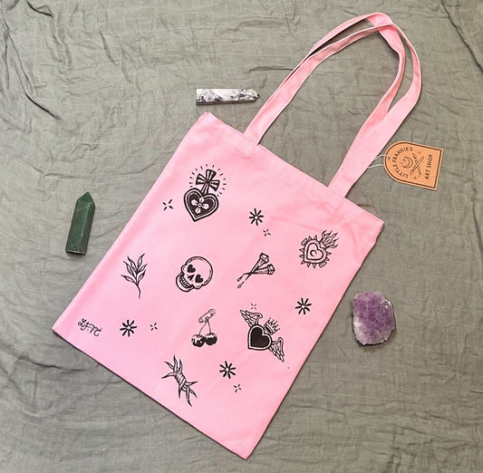 Sticker Tattoo Tote 119