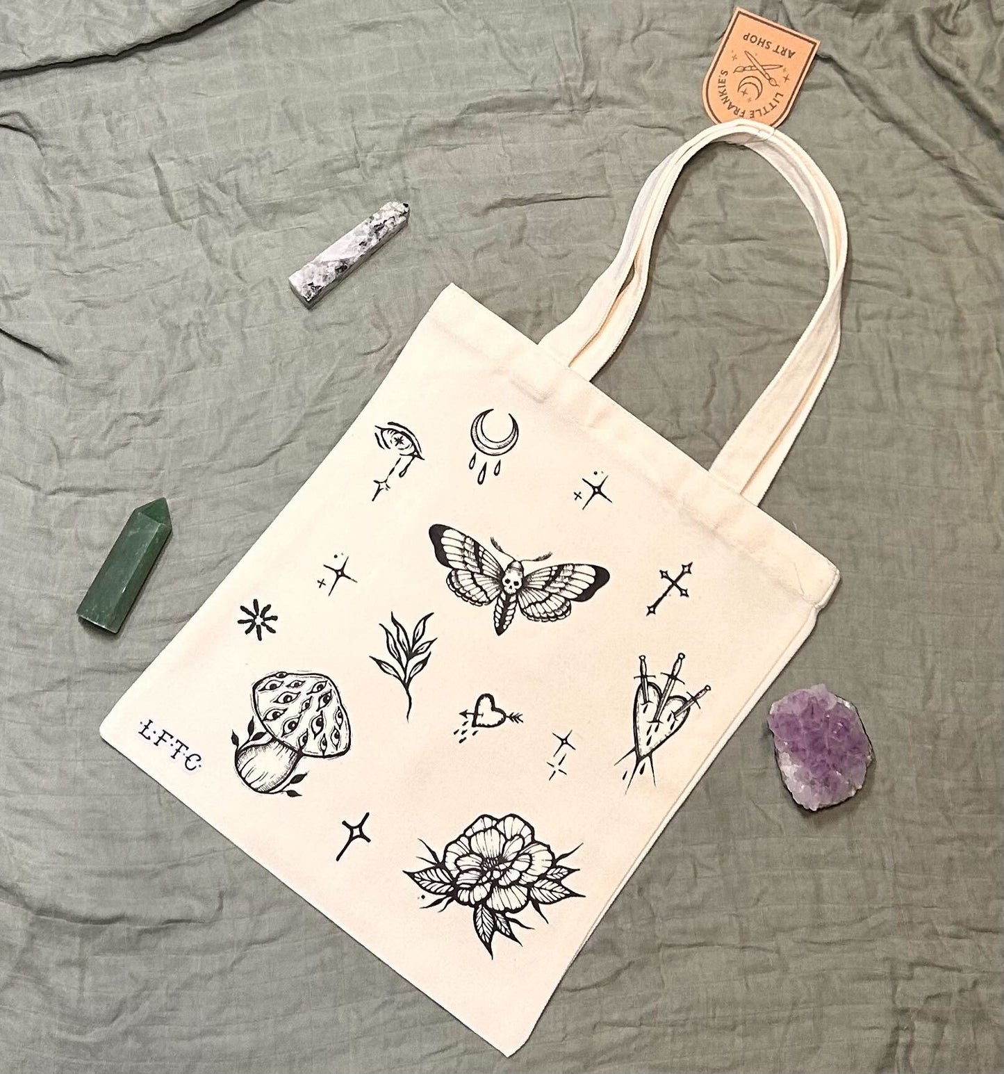 Sticker Tattoo Tote 118