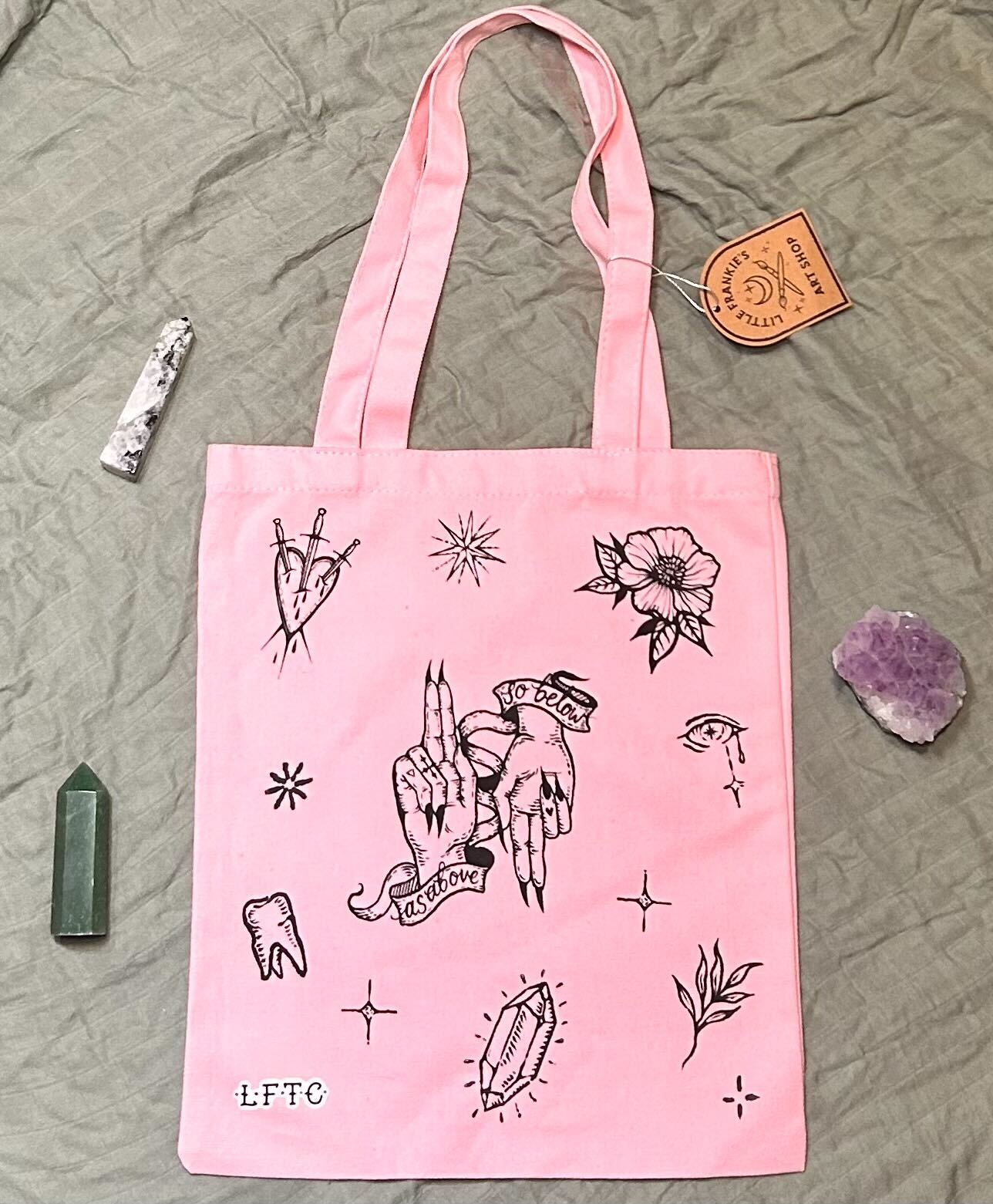 Sticker Tattoo Tote 117