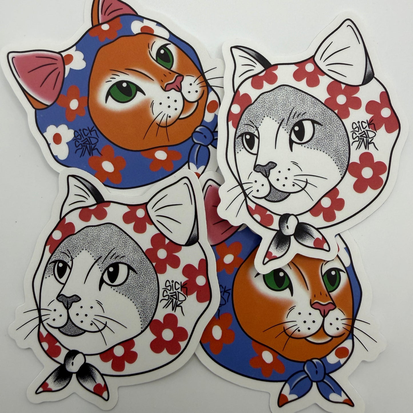 Babushka Cat 2 by SickSadInk