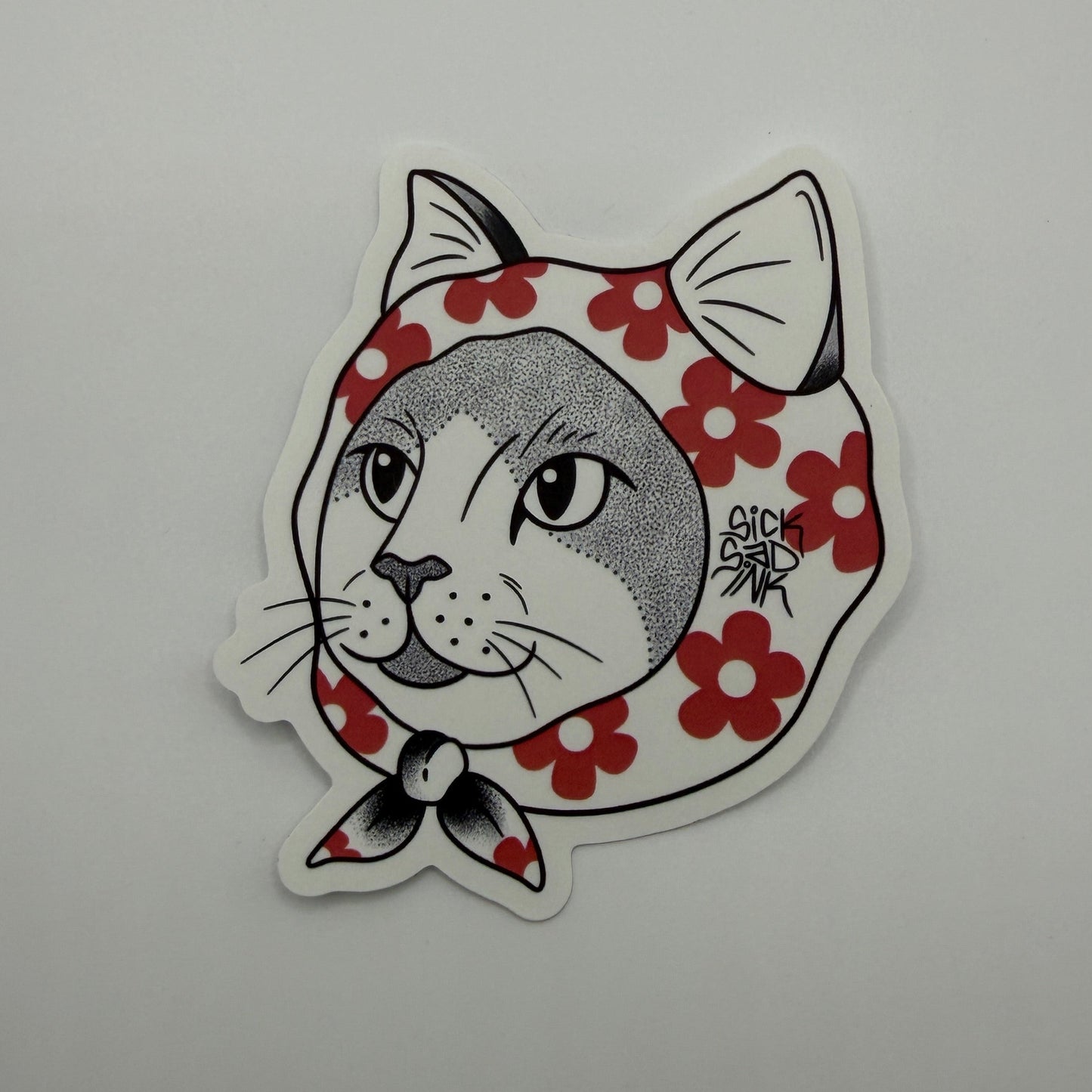 Babushka Cat 2 by SickSadInk