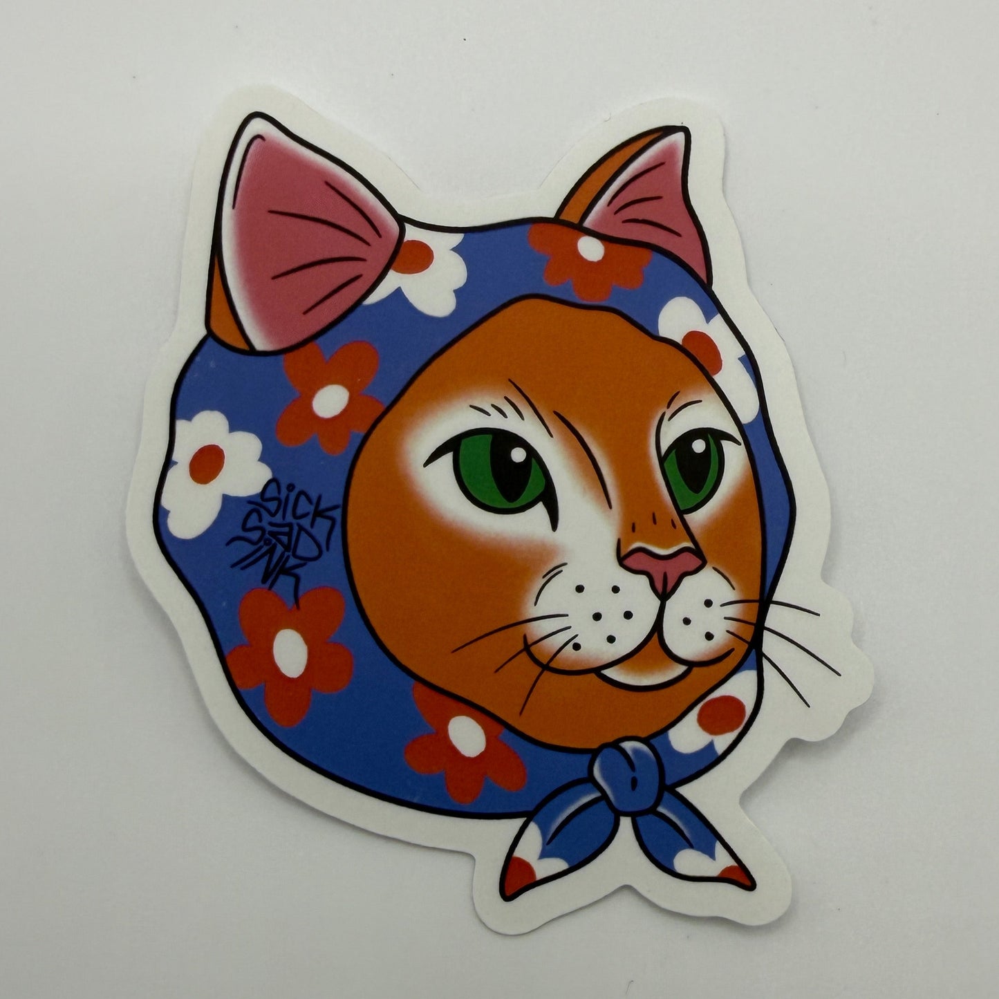 Babushka Cat 1 by SickSadInk