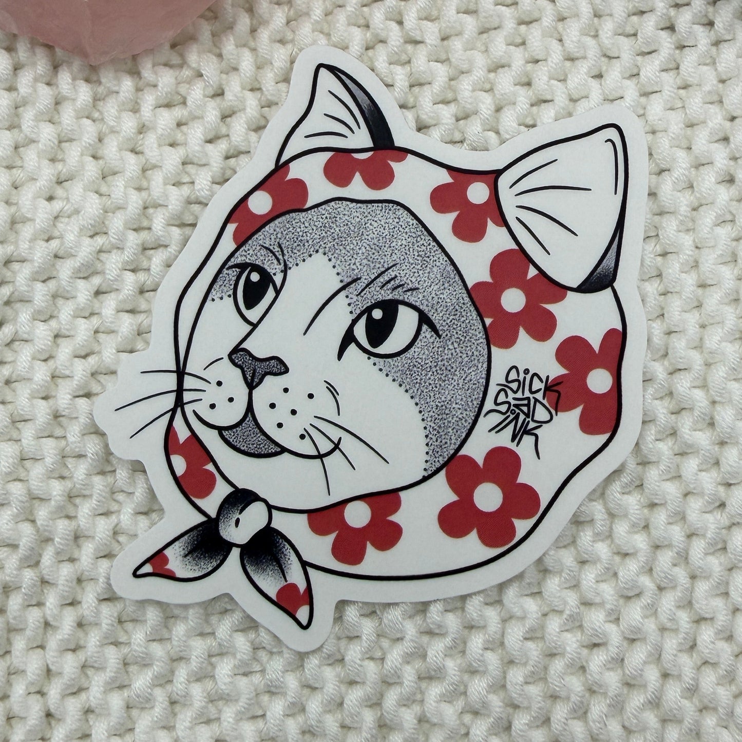 Babushka Cat 2 by SickSadInk