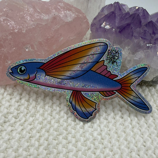 Holographic Fishie 2 by SickSadInk