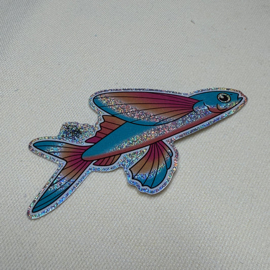 Holographic Fishie 1 by SickSadInk