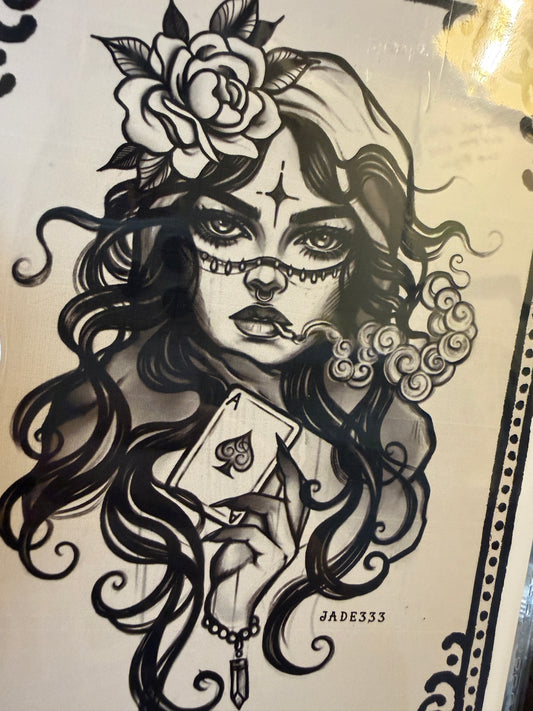 The Hustler A5 Print by Jade333