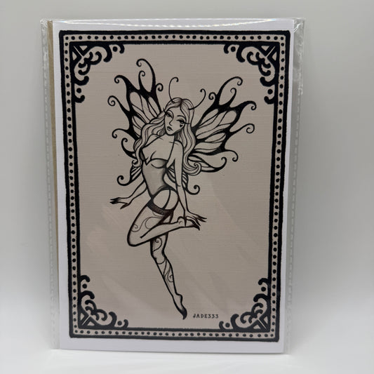 Lulu Fairy A5 Print by Jade333