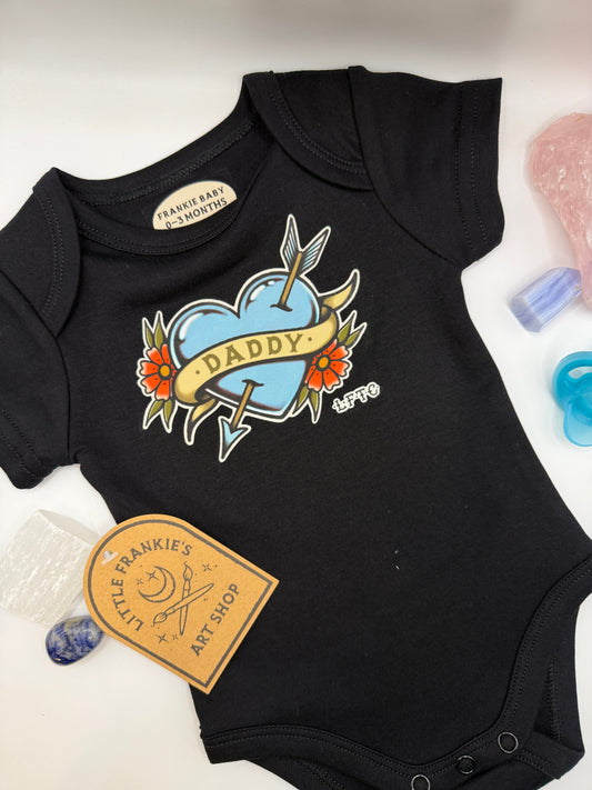 Daddy Heart (Blue) by Frankie Baby