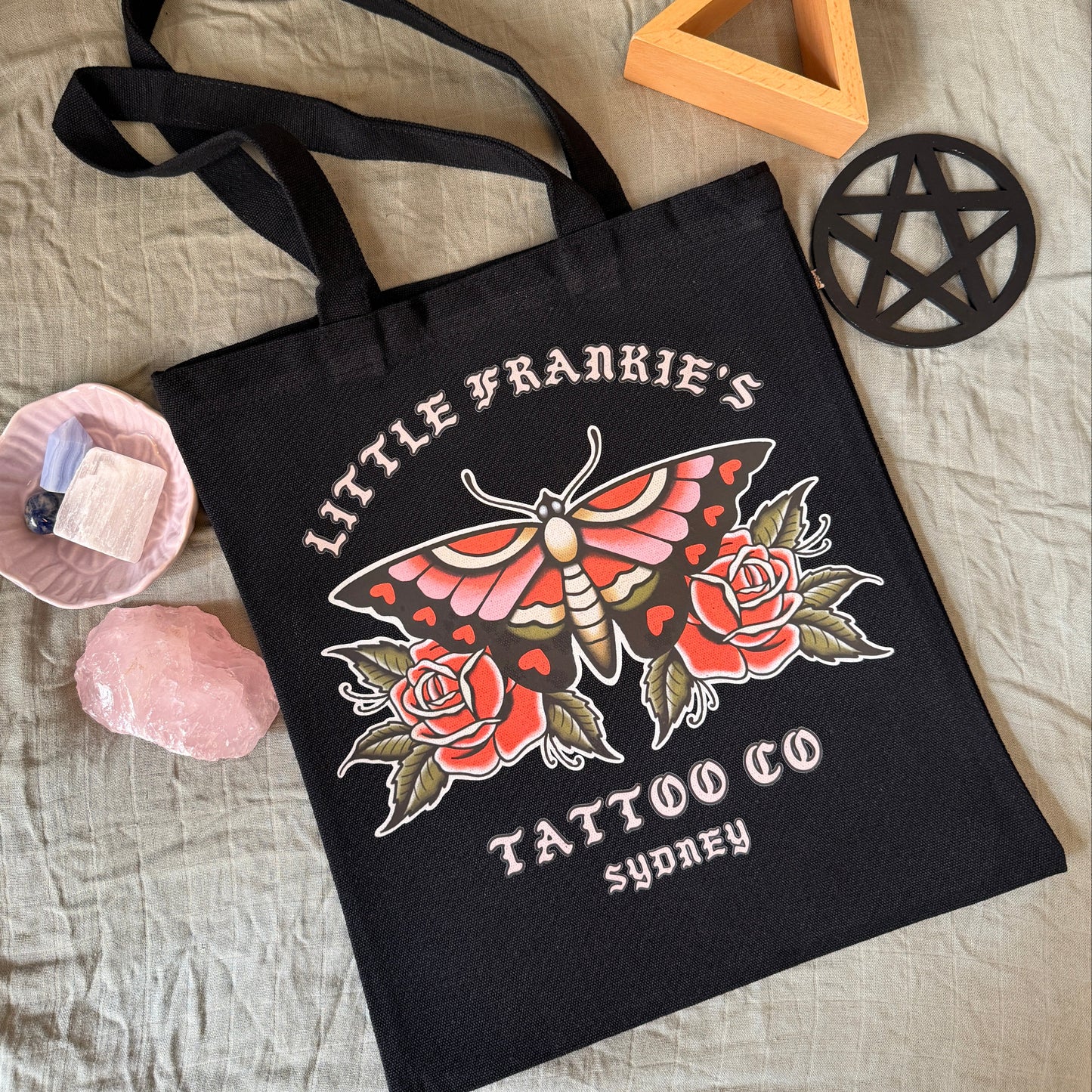 LFTC Butterfly Tote (Black)
