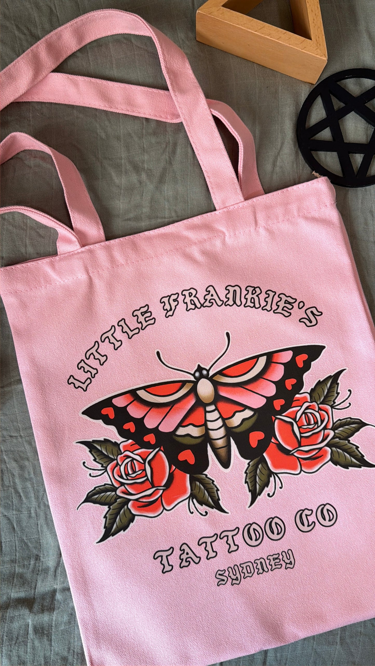 LFTC Butterfly Tote (Pink)