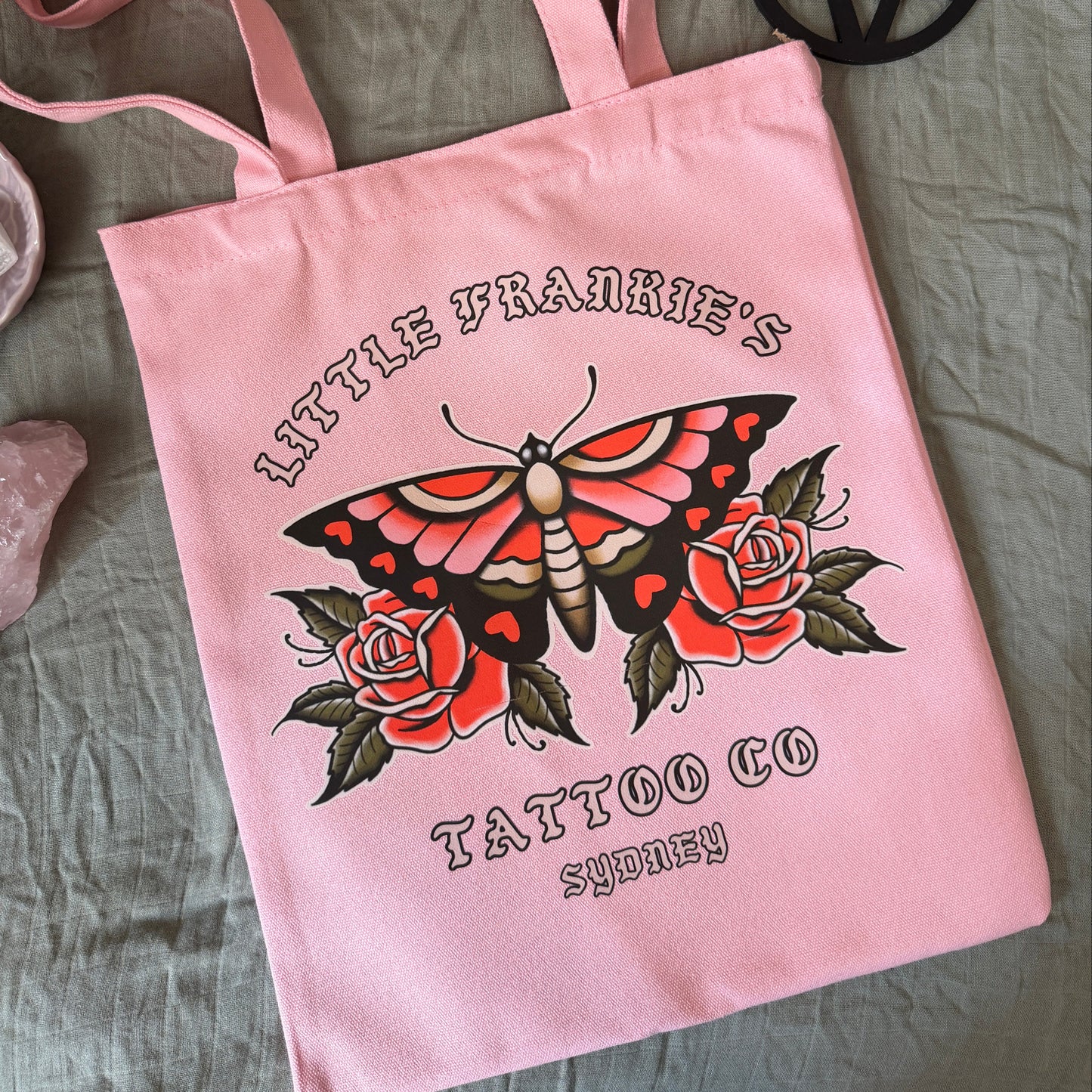 LFTC Butterfly Tote (Pink)