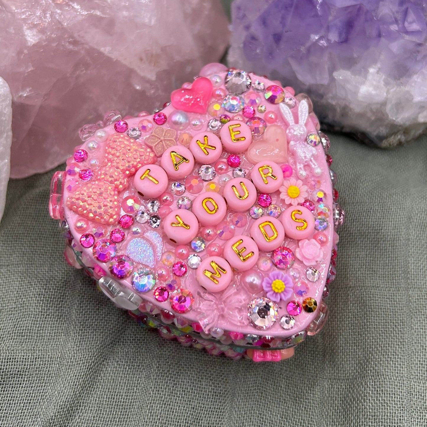 Handmade Stash Tin - Heart