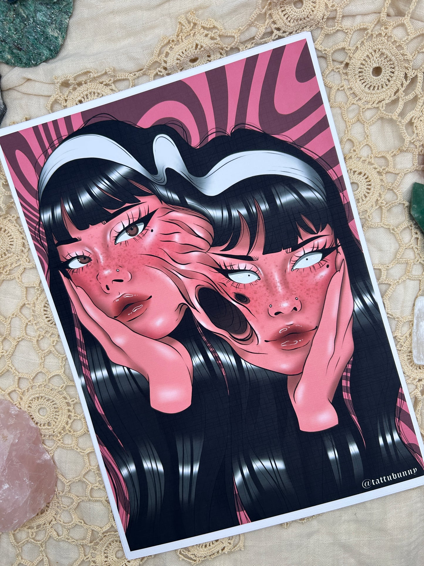 Tomie - Art Print by TattuBunny
