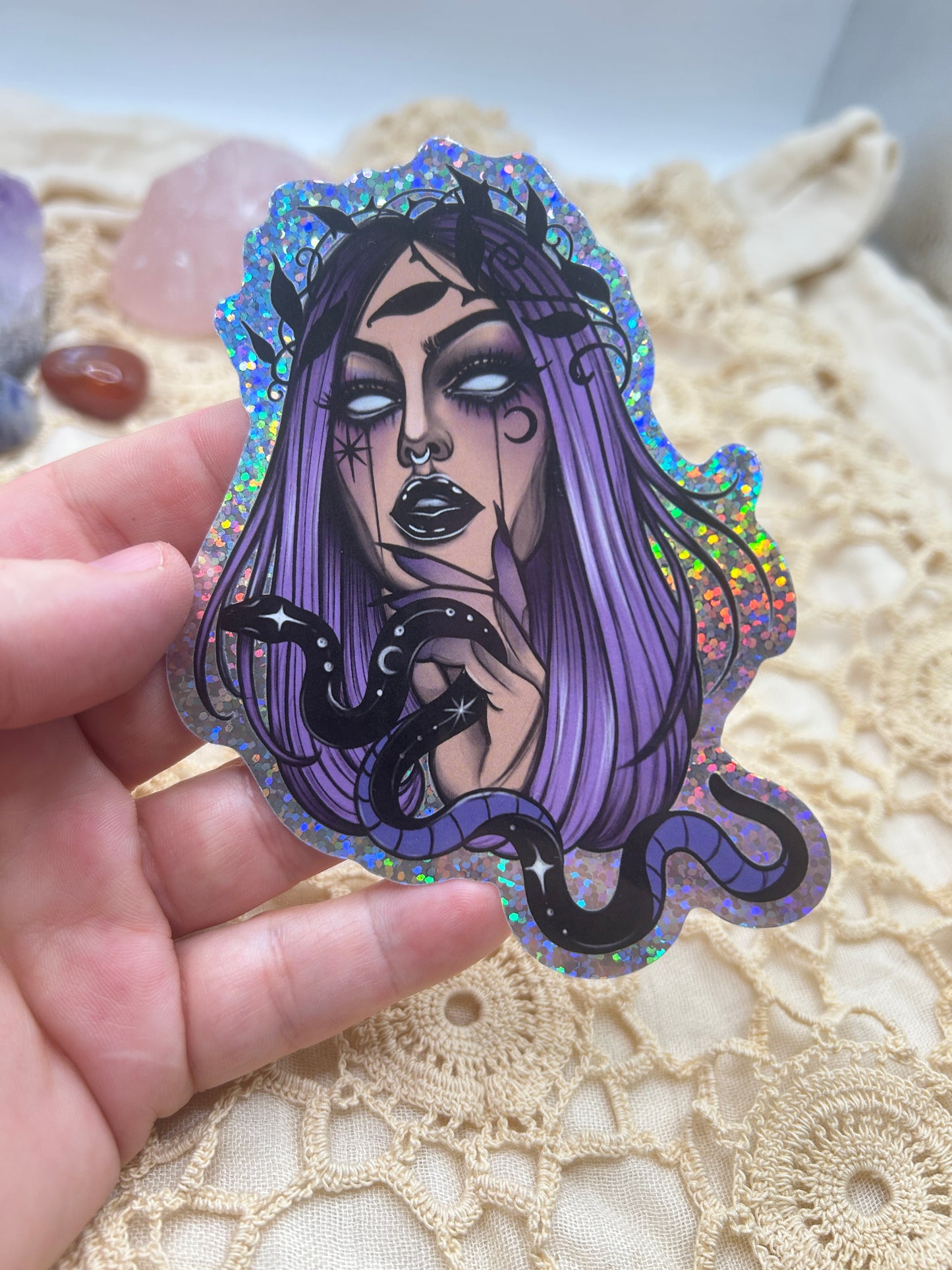 Snake Lady Sticker