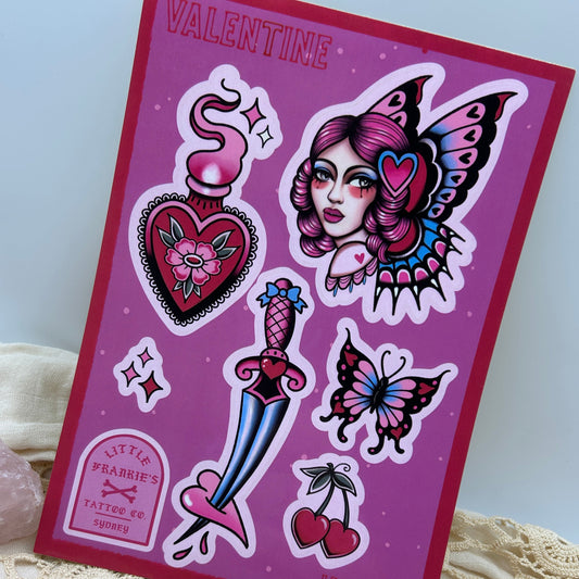 Valentine Sticker Sheet