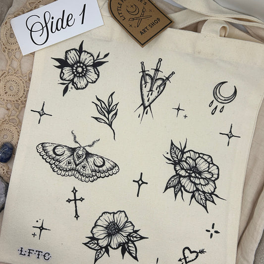 Sticker Tattoo Tote 101
